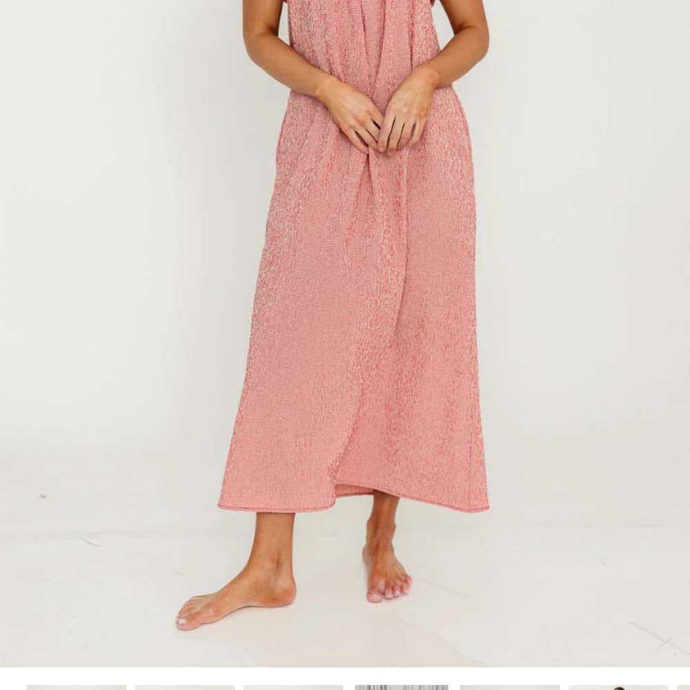 worth collective blue sheath puff sleeved midi dress